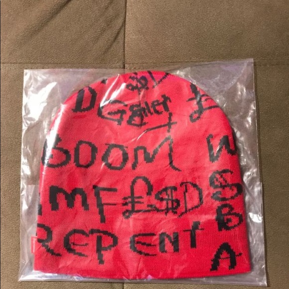 Supreme black ark beanie red - Picture 2 of 4